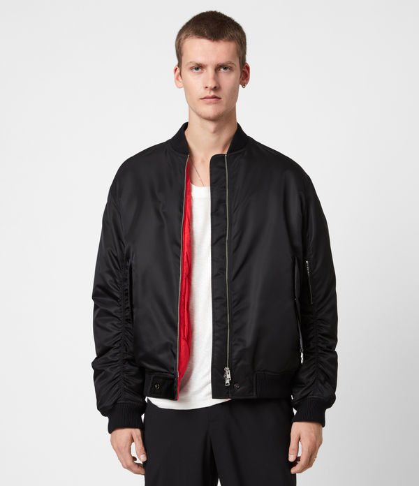 all saints aviator jacket