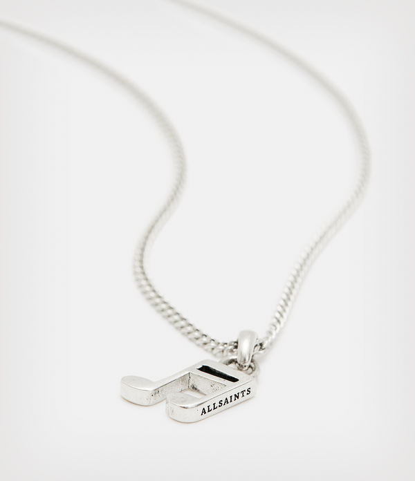 Melody Note Sterling Silver Necklace