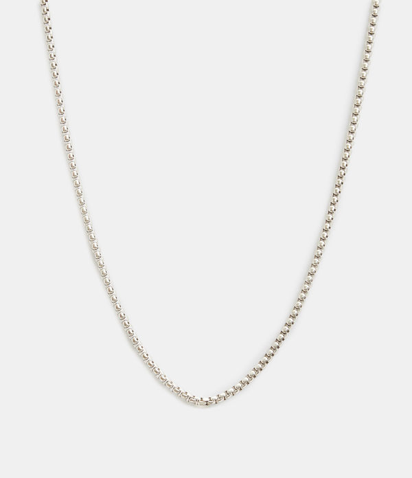 Lyan Sterling Silver Box Necklace