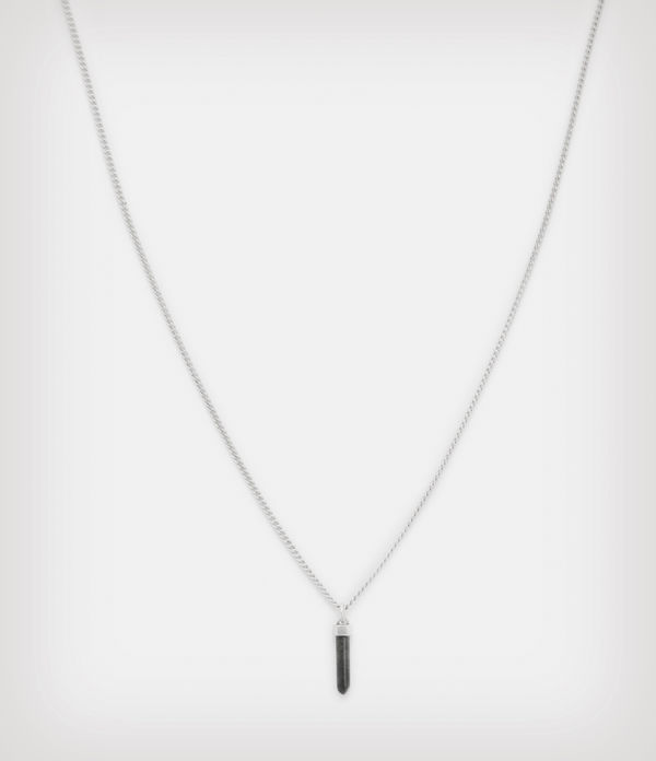 Theo Stone Sterling Silver Necklace