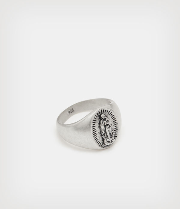 Saint Sterling Silver Ring
