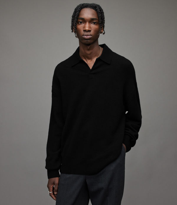 Anson Oversized Polo Sweater