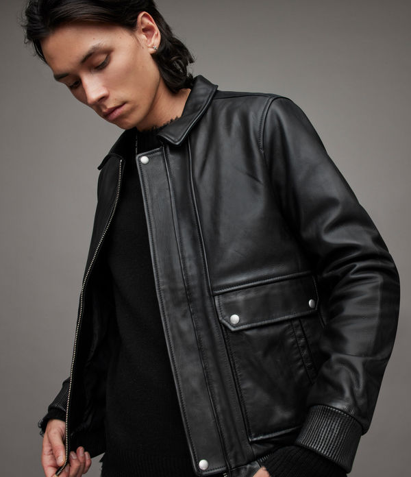 Hart Leather Aviator Jacket