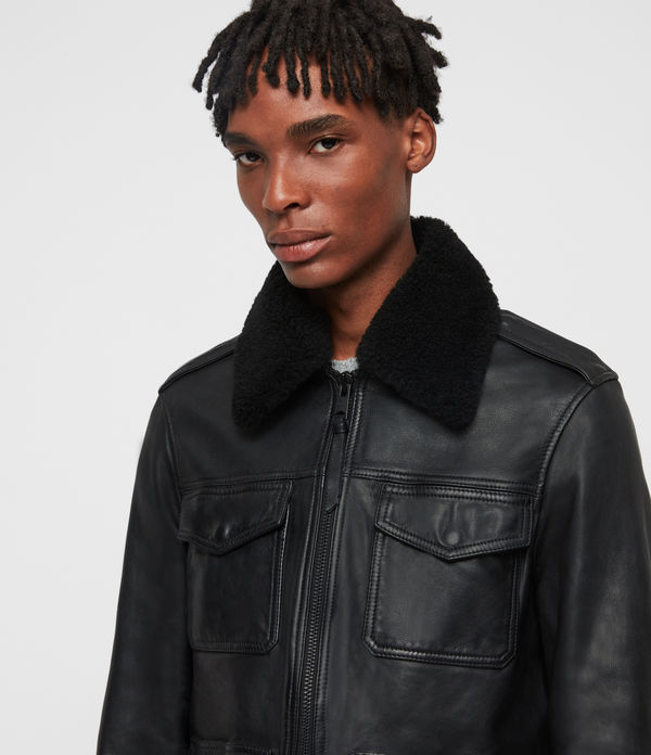 ALLSAINTS UK: Men's Leather Jackets, Shop Now.
