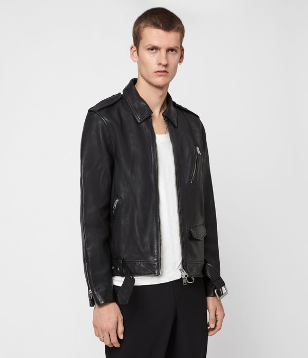 all saints wick biker jacket