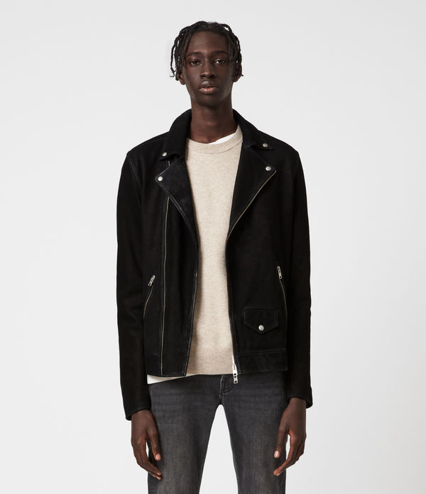 allsaints leather jacket