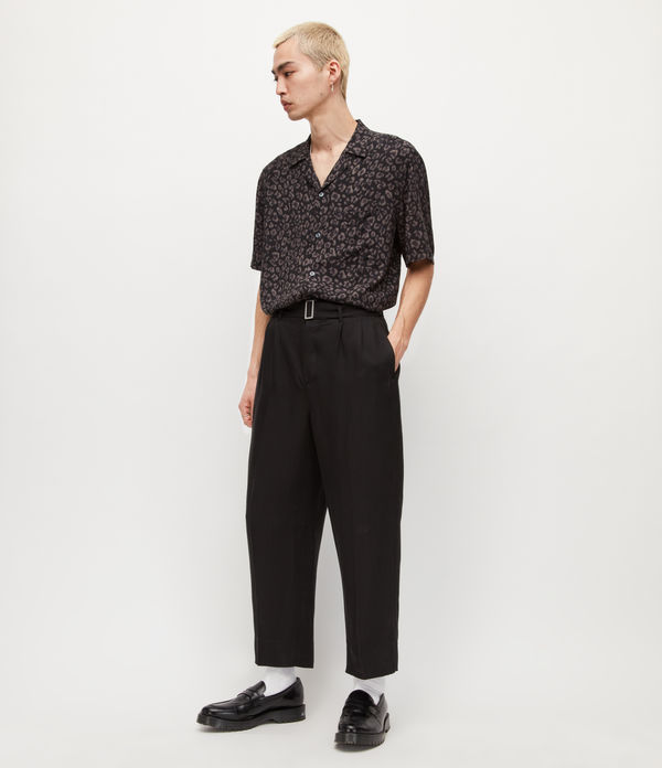 Kobe Cropped Straight Trousers