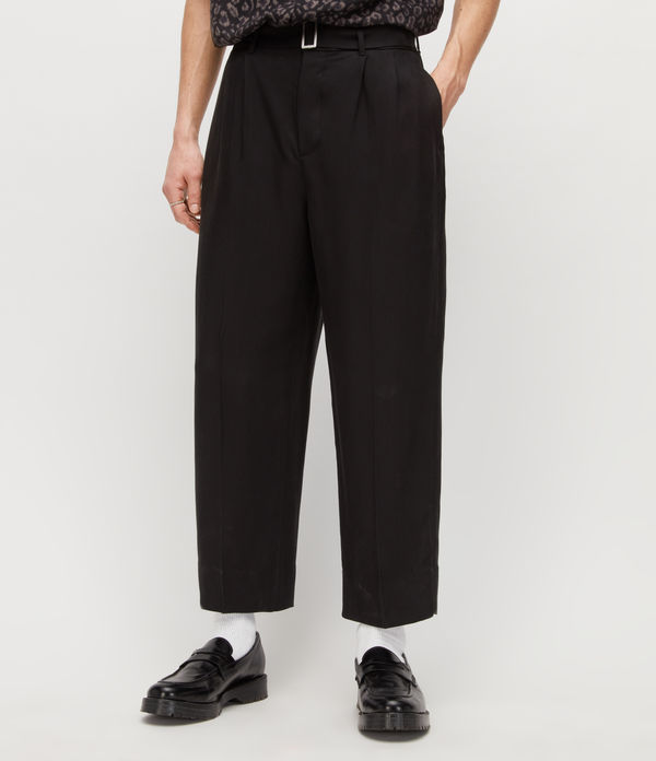 Kobe Cropped Straight Trousers