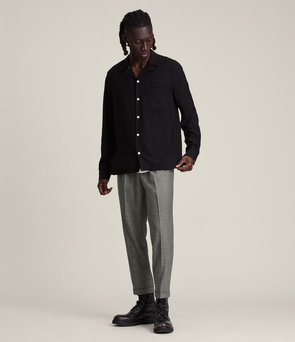 Holt Cropped Slim Trousers