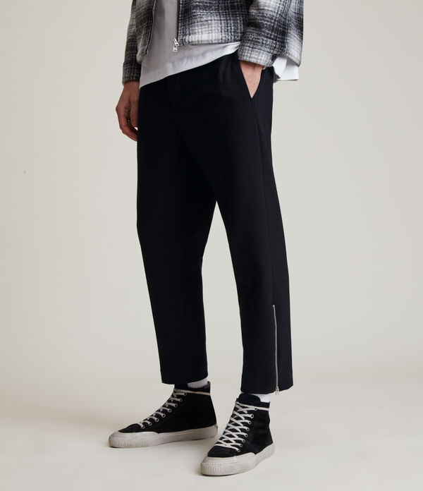 Agden Cropped Slim Trousers