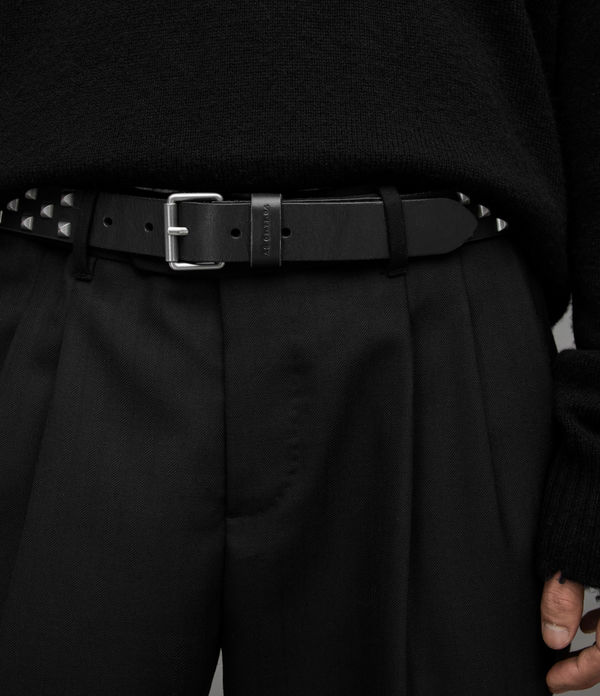 Ashby Studded Leather Belt