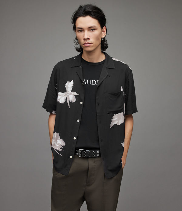 Dendritic Floral Shirt
