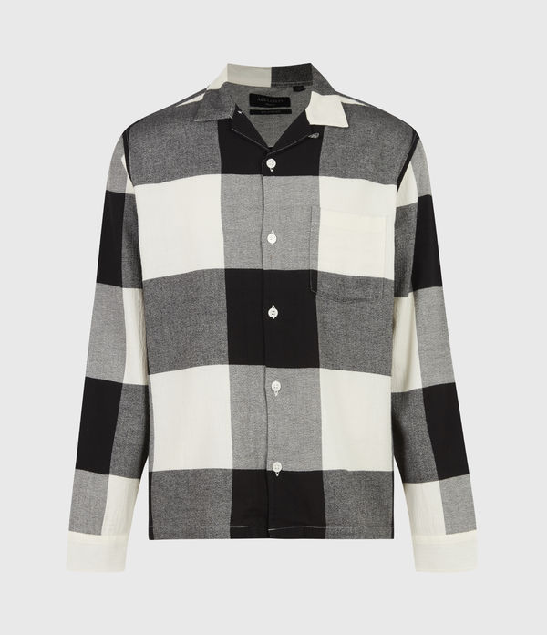 Lausanne Cotton-Linen Check Shirt