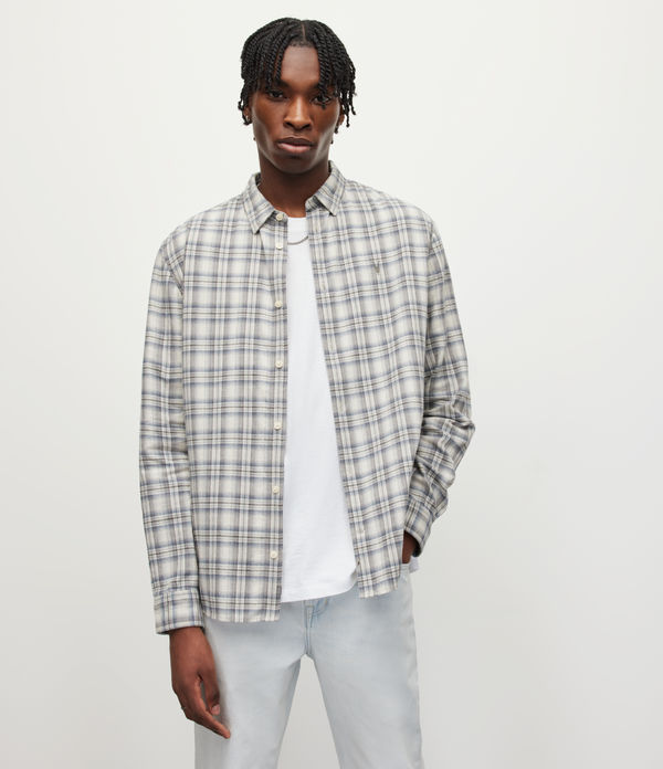 Alaior Checked Relaxed Ramskull Shirt