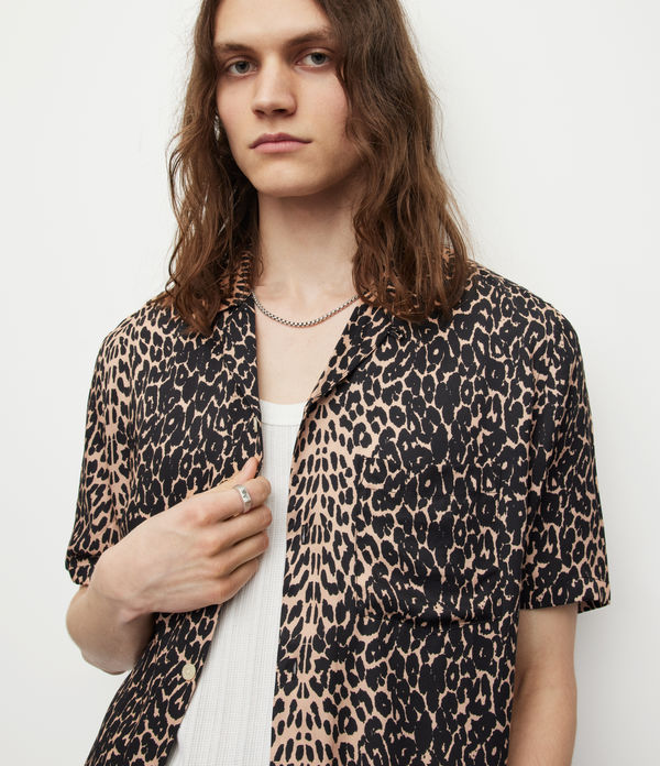 Feline Leopard Print Shirt