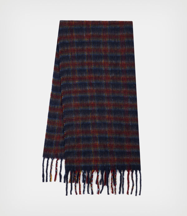 Emerson Brushed Checked Scarf