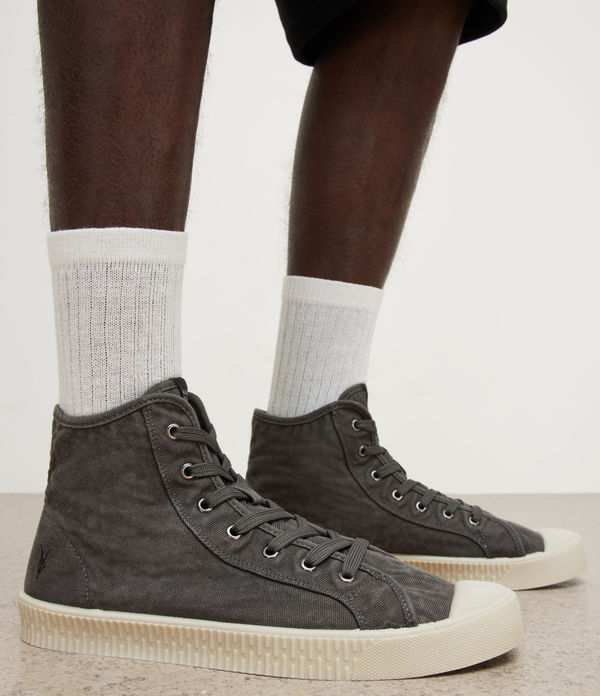 Max High Top Canvas Sneakers