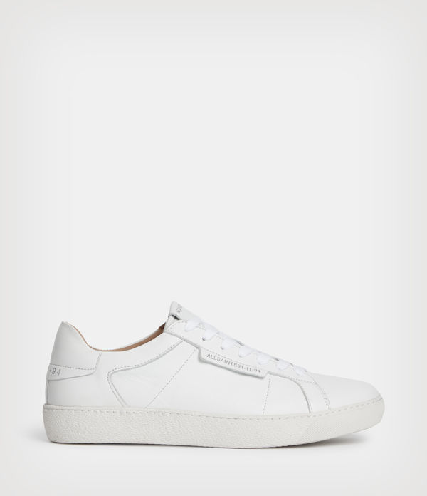 Sheer Low Top Leather Trainers