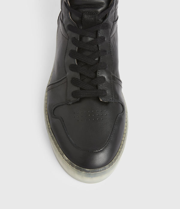 Davian High Top Leather Sneakers