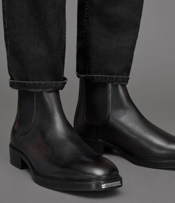 Davy Leather Boots