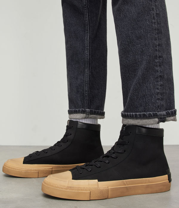 Smith Suede High Top Sneakers