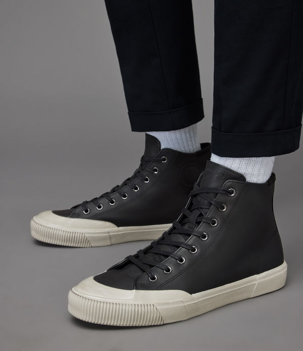 Dumont Leather High Top Sneakers