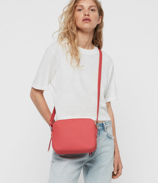 all saints captain leather tote