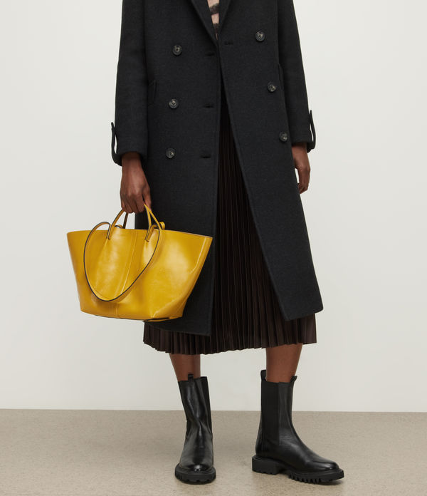 Odette Leather Tote Bag