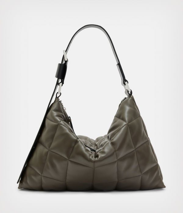 Edbury Leather Quilted Shoulder Bag