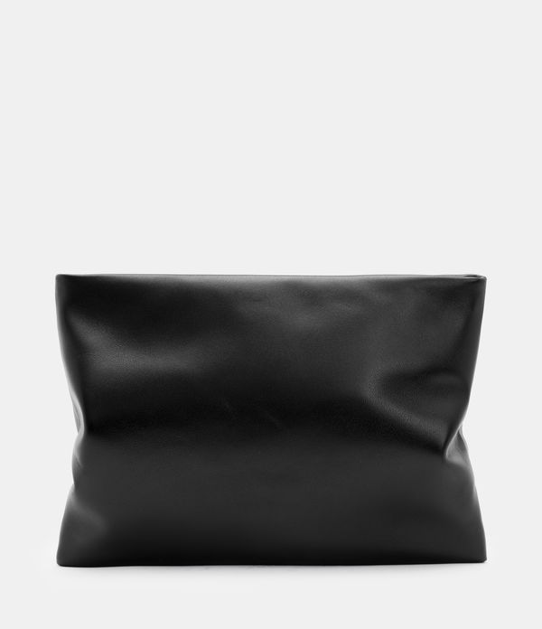 Bettina Leather Clutch Bag