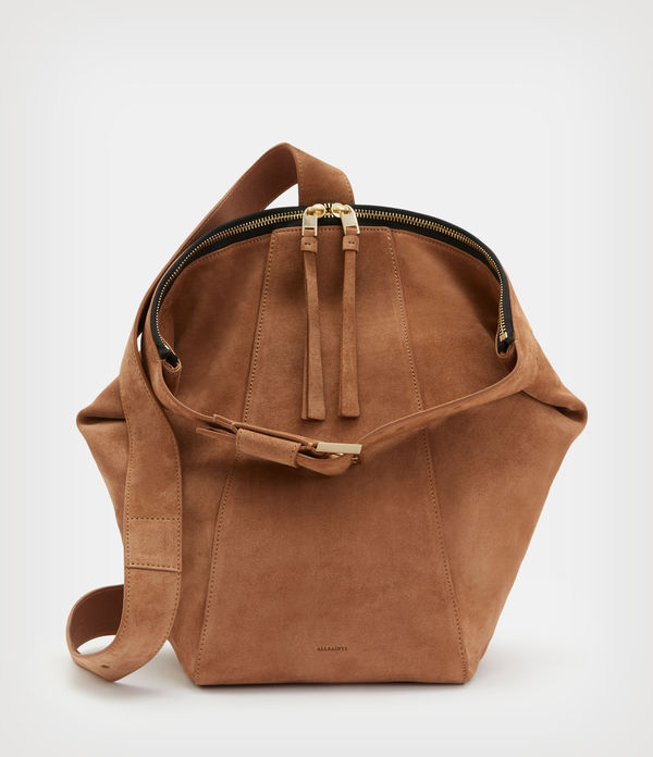 Anouck 2-In-1 Suede Backpack