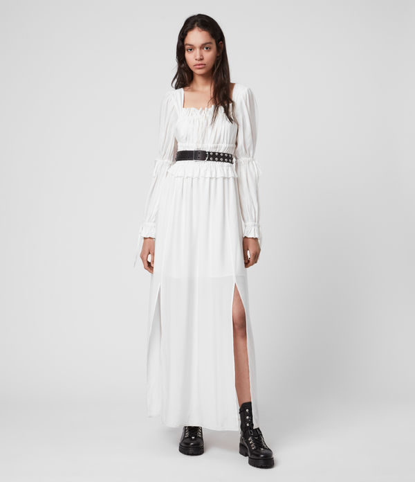 all saints silk dress