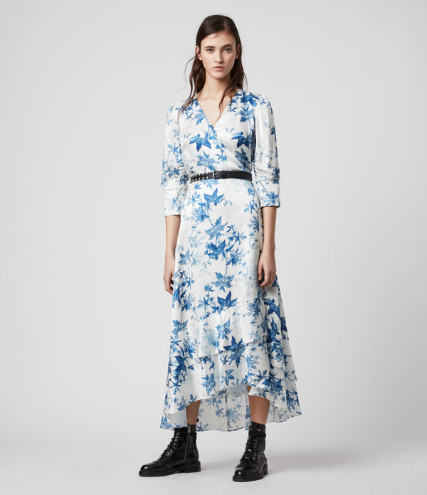 all saints hali rosey dress