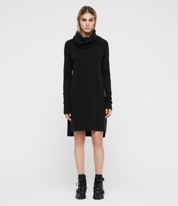 ALLSAINTS UK: Womens Drina Dress (black)