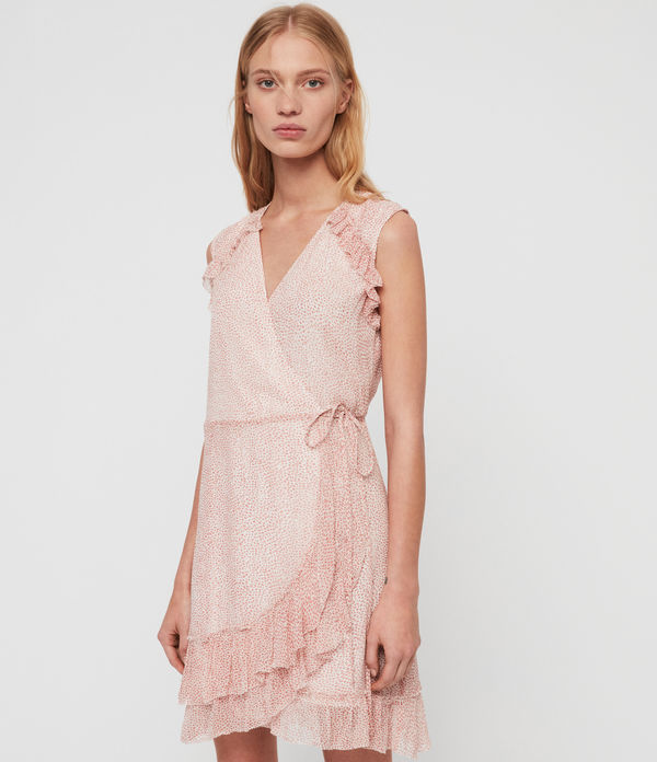 all saints hali sketch dress