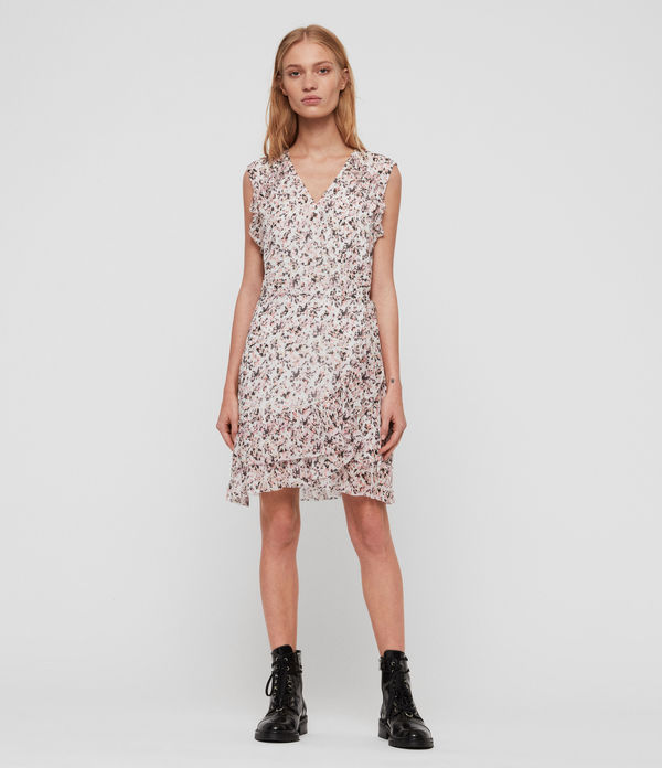 all saints hali rosey dress