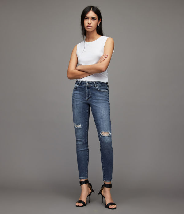 miller mid-rise size me skinny jeans