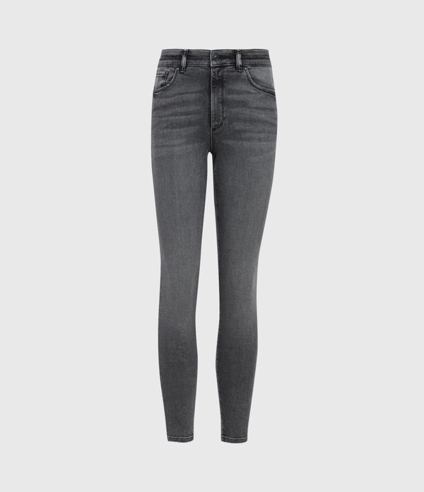 womens ankle grazer jeans uk