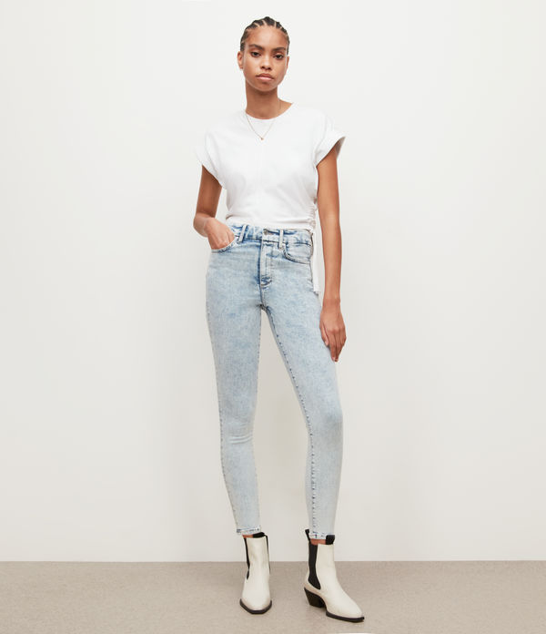 dax high-rise skinny jeans