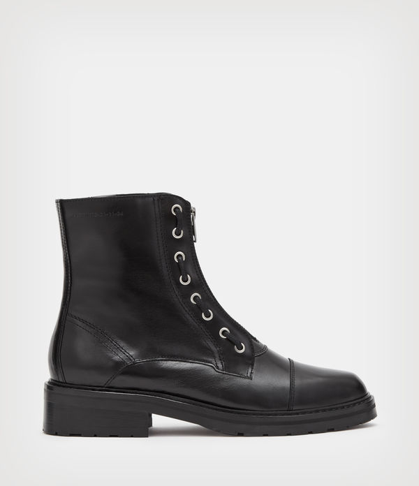 Alaria Leather Boots