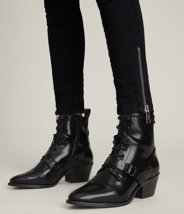 Katy Poli Leather Boots