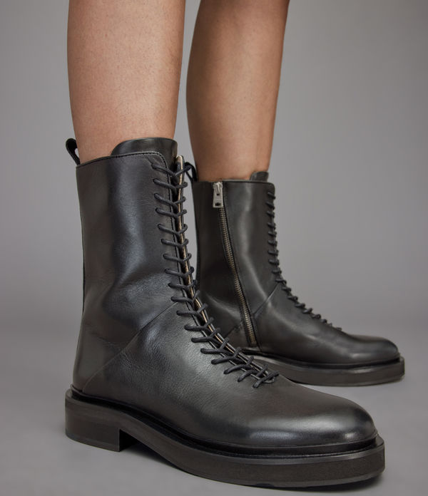 Mina Leather Boots
