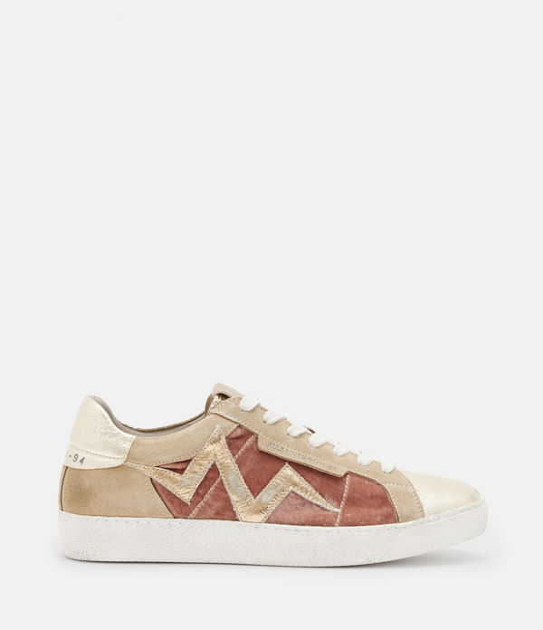 Sheer Bolt Leather Sneakers