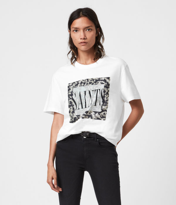 all saints t shirts women's