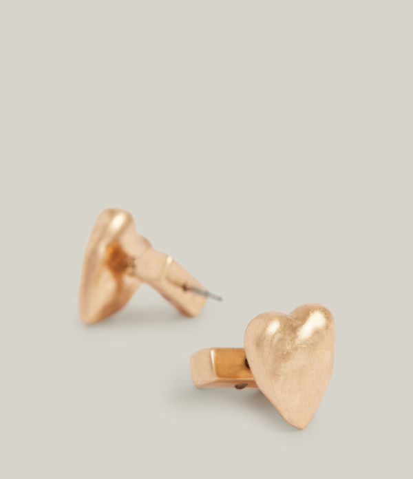 Taffy Heart Stud Earrings