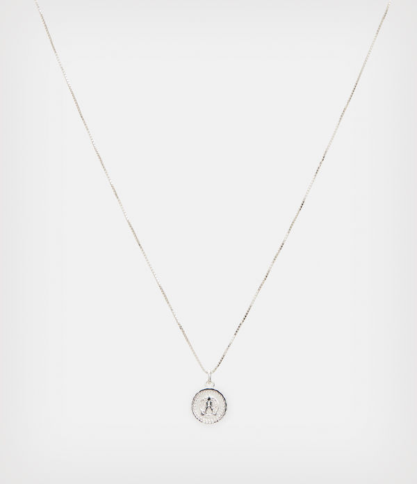Erin Coin Sterling Silver Necklace
