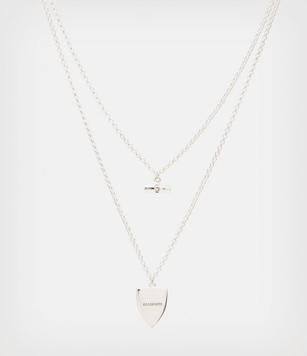 Marcia Sterling Silver Charm Necklace