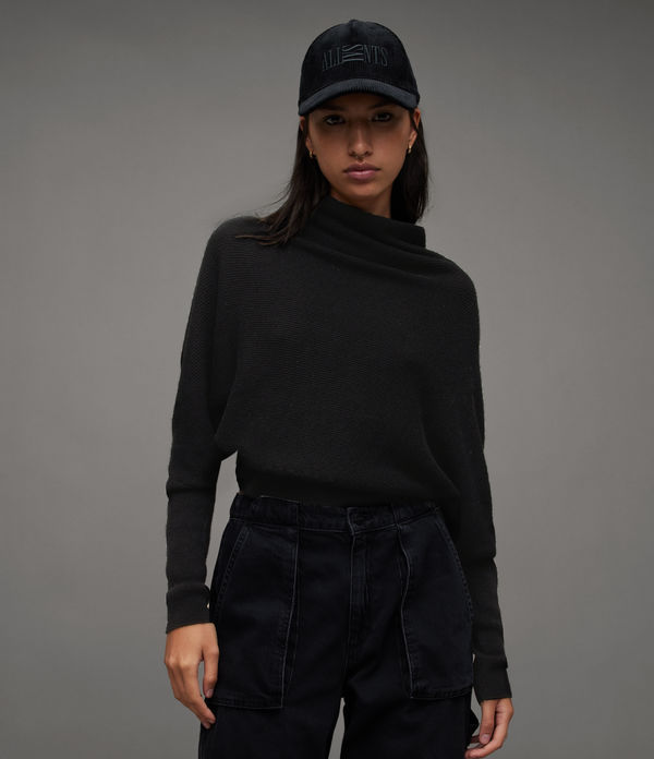 Ridley Cropped Cashmere Blend Sweater