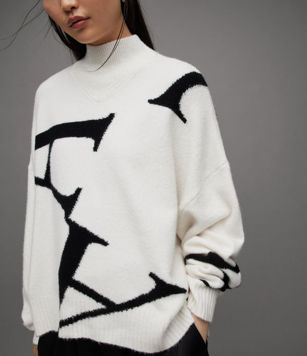 A Star Graphic Sweater