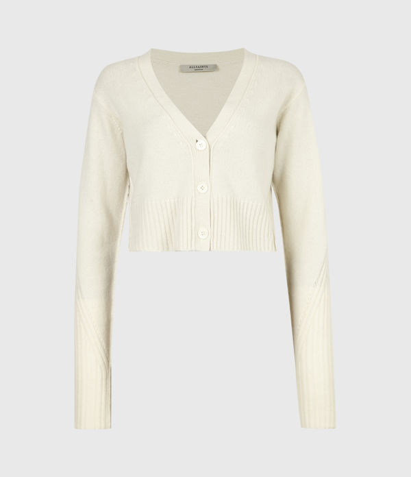 all saints white sweater